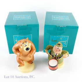 WDCC Mickey Mouse Club Figures W/ COA (2)