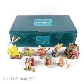 WDCC Snow White and the Seven Dwarves Set, COA