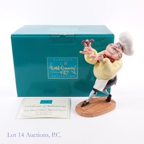WDCC Zut Alors! Little Mermaid Figurine Chef Louis