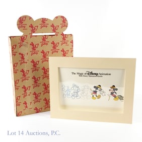 Mickey Mouse Traveling Limited Edition Cel