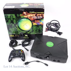 2001 Microsoft Xbox Video Game System (In Box)