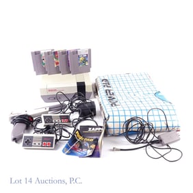 NES Console, Zapper, Power Pad, Games, Controllers
