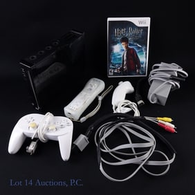 Wii Console, Game, Accessories (3)