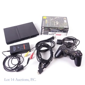 PS2 Console, Games, Controller (7)