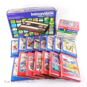 1981 Mattel Intellivision Console (21 Games - CIB)