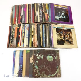Assorted Vinyl Albums (+60)