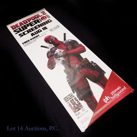Deadpool 2 Super Duper Cut Screening Vinyl Banner
