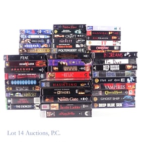 VHS Horror/Thriller (+80)