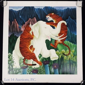 Jose Carlos Ramos (b. 1948) Signed Serigraph