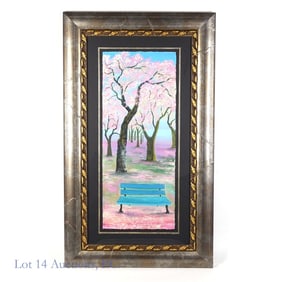 David Najar "A Place To Reflect" Framed Painting