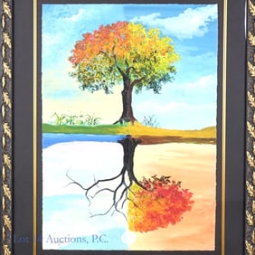 David Najar "All Sides of the Story" Painting