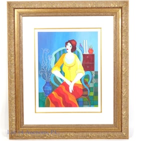 Itzchak Tarkay LE Day Dreaming Seriolithograph