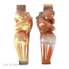 India Pottery Wall Decor (2 Pcs)