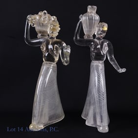 Murano Glass Water and Basket Carriers Women