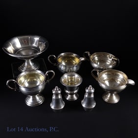 Weighted Sterling Silver Serving Pieces