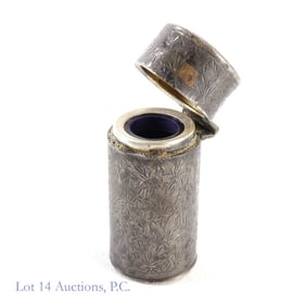 1912 Sterling Silver Perfume Bottle