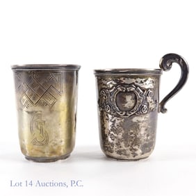 Sterling Silver (875) Cups (2)