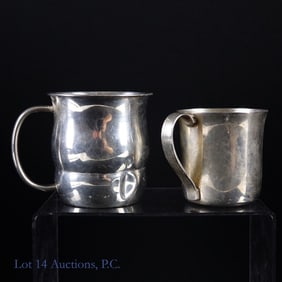 Tiffany & Co + Towle Sterling Silver Mugs