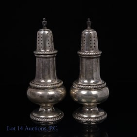 Frank M Whiting Sterling Silver S & P Shakers