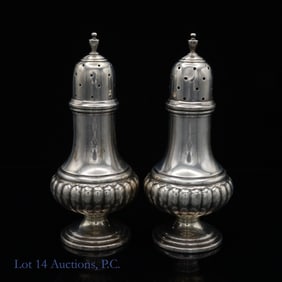 Sterling Silver Mueck & Carey Salt & Pepper Shakers