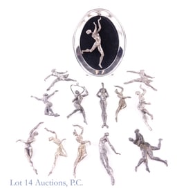 Sheila Oettinger (d. 2017) Silver Figurines