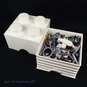 LEGO Technic Pieces (White Copenhagen Case)