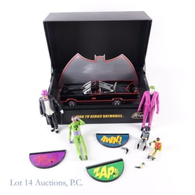 Hot Wheels Elite 1:18 1966 TV Series Batmobile