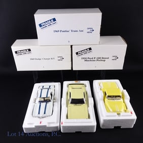 3 Danbury Mint Classic Die Cast Street Cars