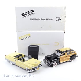 1954 Eldorado, 1942 T&C, Danbury Mint (2)