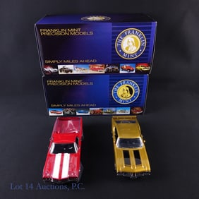 1970 442 and El Camino, Franklin Mint (2)