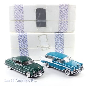 56 Nomad, 51 Hudson Hornet, Franklin Mint (2)