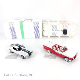 57 Skyliner, 65 Shelby Franklin Mint (2)