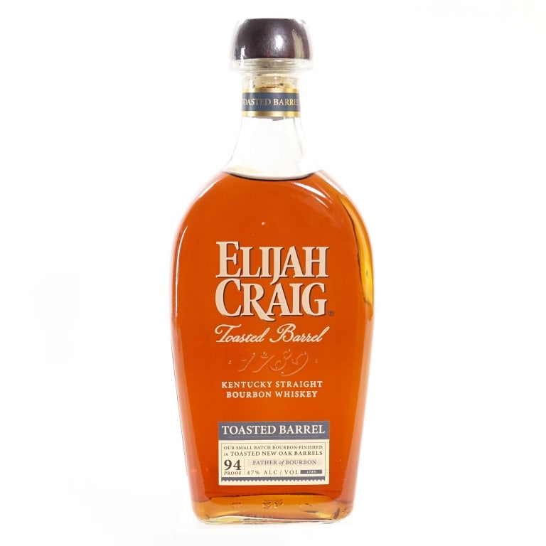 Elijah Craig Toasted Barrel Bourbon: Elijah Craig Toasted Barrel Bourbon, 94 Proof, 750 ml.