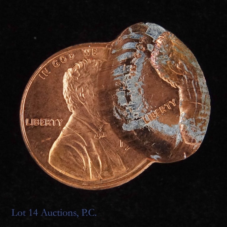 No Date Lincoln Memorial Cent Major Error (GEM BU) (1 of 2)