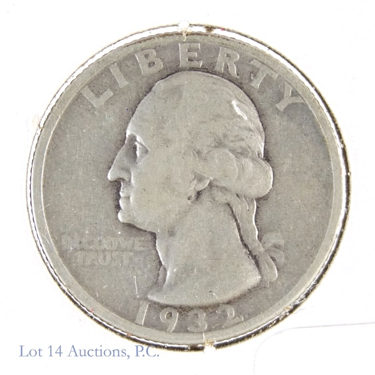 1932-S Silver Washington Quarter - Key Date (F-VF) (1 of 2)