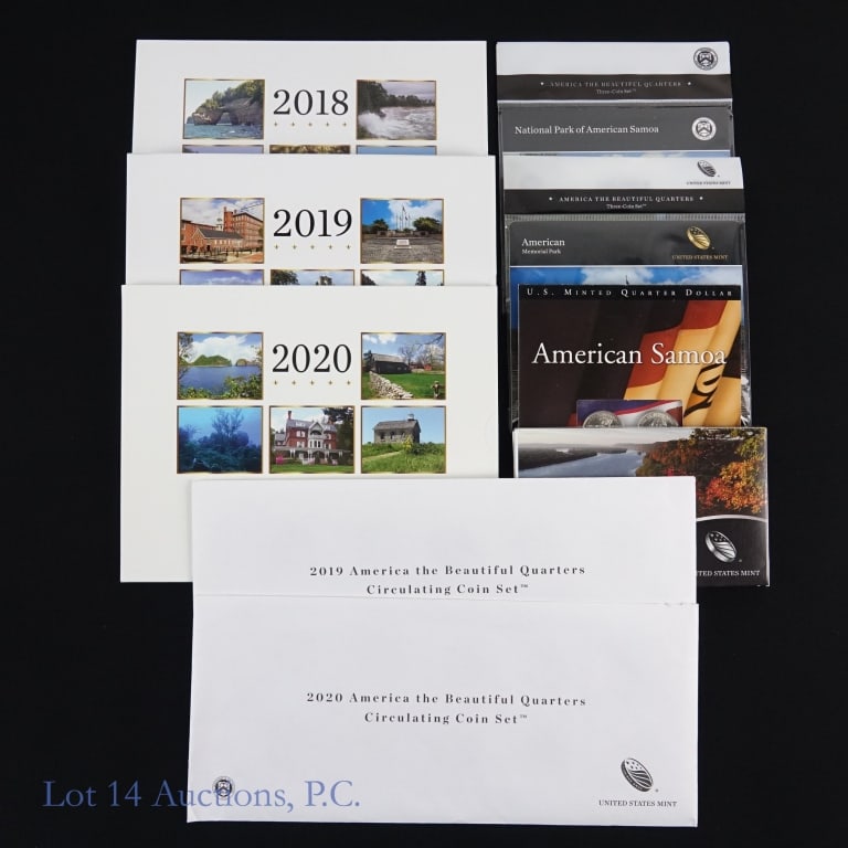 U.S. Mint Quaters Sets (9) (1 of 5)