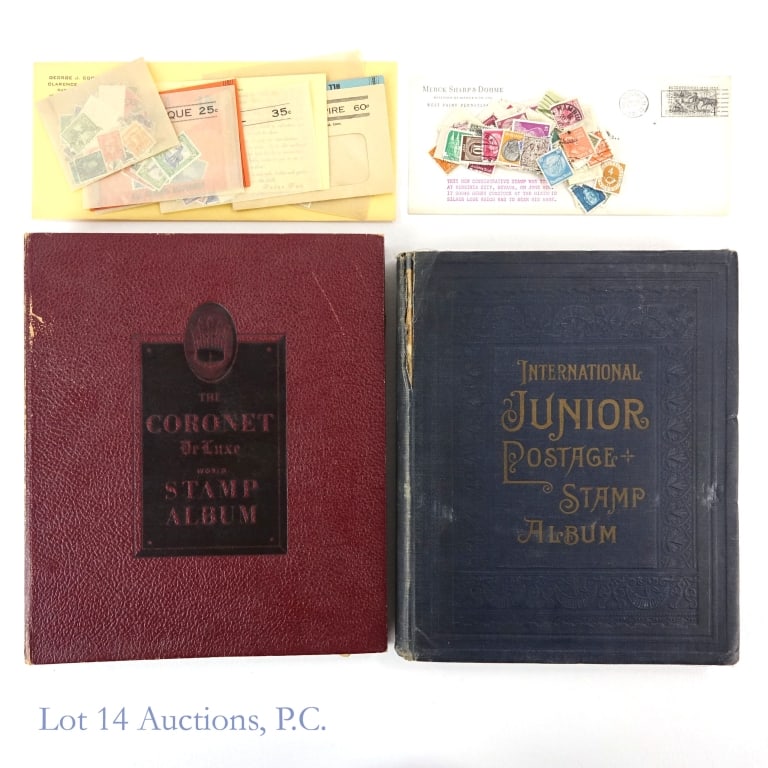 U.S. & World Stamp Albums (2) (1 of 5)