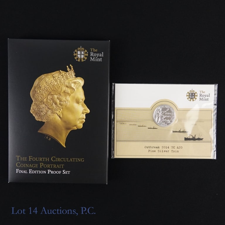 Silver & Clad Great Britain Coin Sets (2) (1 of 3)