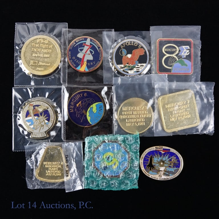U.S. Space Program Commemorative Medals (11) (1 of 2)