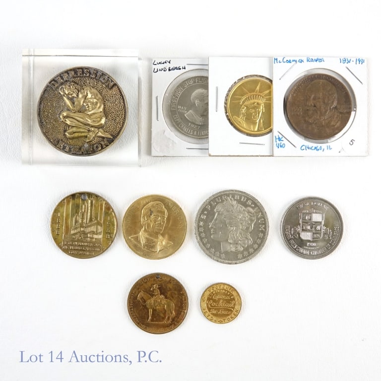 Various Medals & Tokens (10) (1 of 5)