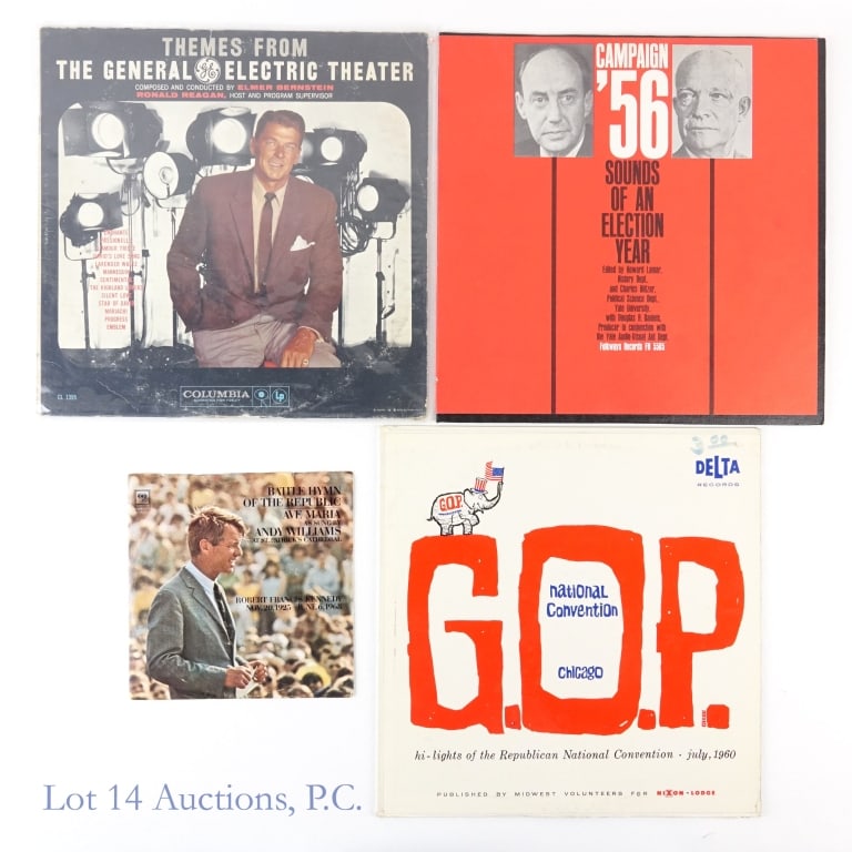Various Political Record Albums (4) (1 of 3)