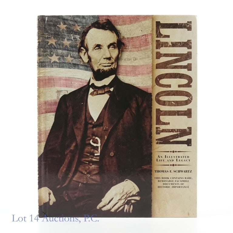 Author Schwartz  Inscribed & Signed Lincoln Book (1 of 4)