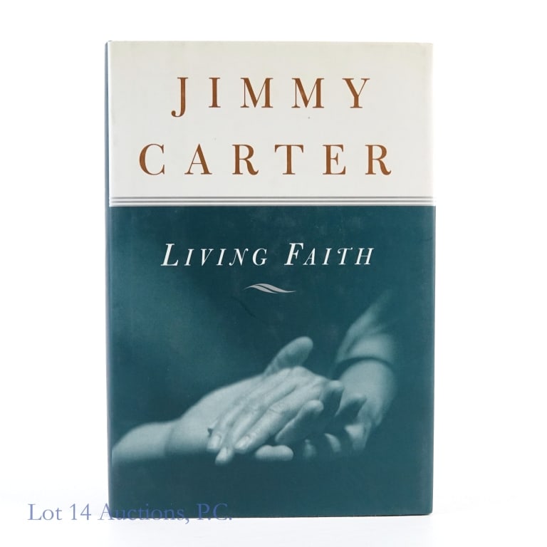 Wet Signed "Living Faith" by Jimmy Carter (1 of 5)