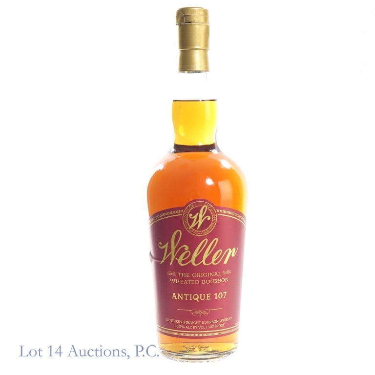 Weller Antique 107 Bourbon (2024): Weller Antique 107 Bourbon (2024), 107 Proof, 750 ml.