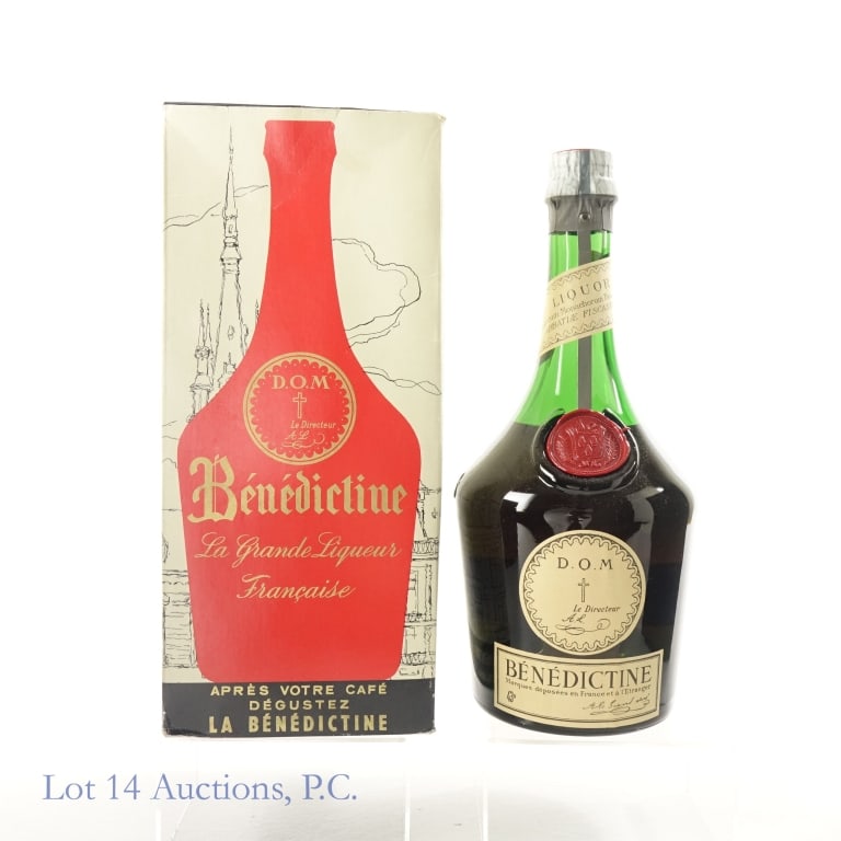 Benedictine DOM Le Directeur Brandy: Benedictine DOM Le Directeur Brandy, 86 Proof, Bottle Size: N/A, Original box included.
