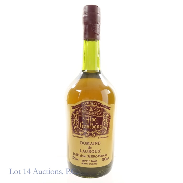 Domaine de Lauroux Floc de Gascogne Aperitif: Domaine de Lauroux Floc de Gascogne Aperitif, 17% ABV, 700 ml.