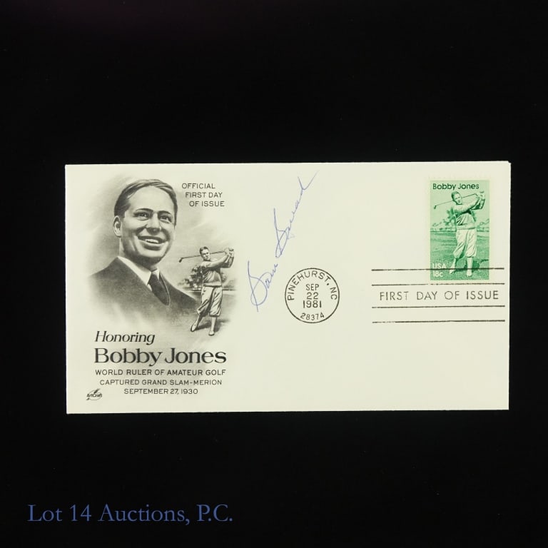 Sam Snead Signed 1st Day Stamp Cover: Sam Snead Signed 1st Day Stamp Cover