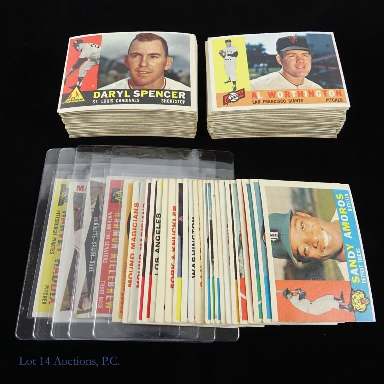 1960 Topps Baseball Cards (HOF) (140+) (1 of 9)