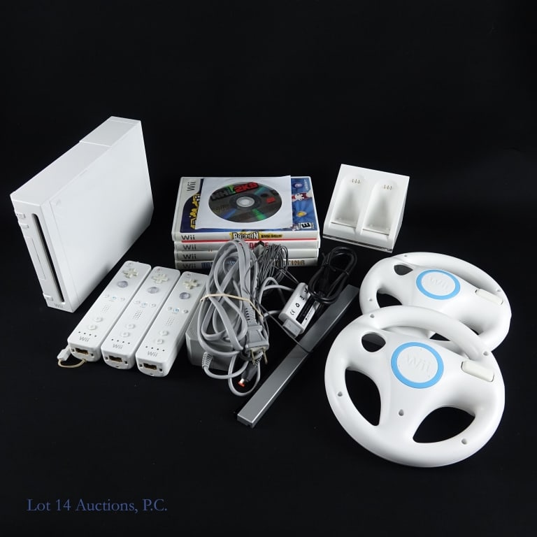 Nintendo Wii Game Console (Accessories + Games) (1 of 6)