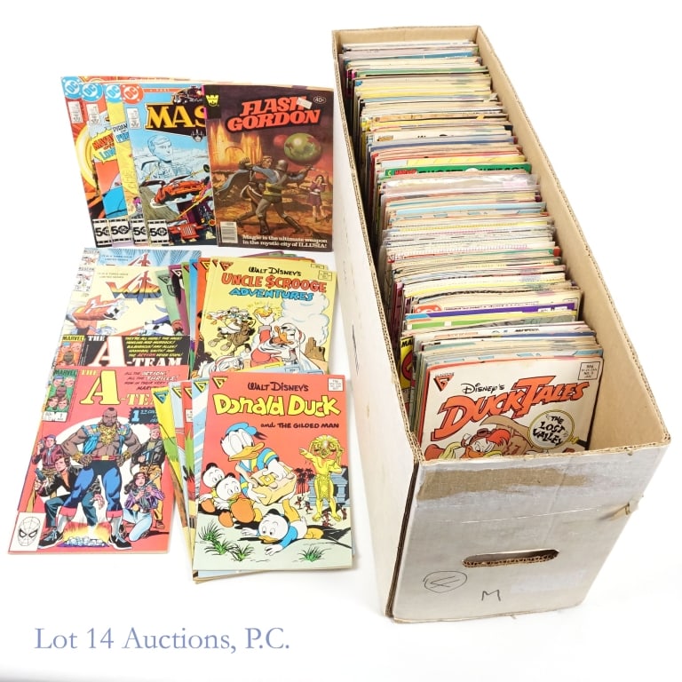 Long Box Comics, Voltron, Thundercats, Mask (+250): Long Box Comics, Voltron, Thundercats, Mask (+250). LOCAL OR THIRD PARTY PICK UP ONLY. Large comic collection of mostly cartoon and toy related titles. Plenty of Key Issues. Some items of note: Voltro